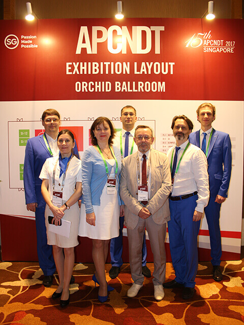 Delegates of OKOndt GROUP at the 15th Asia Pacific Conference NDT (APCNDT) in Singapore