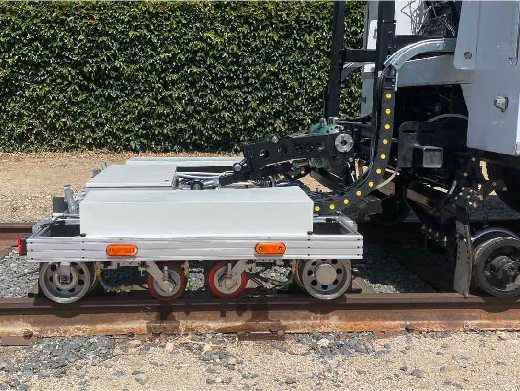 High-speed rails testing system OKOSCAN UT73HS