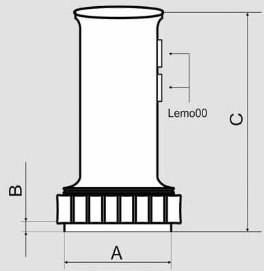 Ultrasonic Straight Beam Probes (double element) produced by OKOndt GROUP™